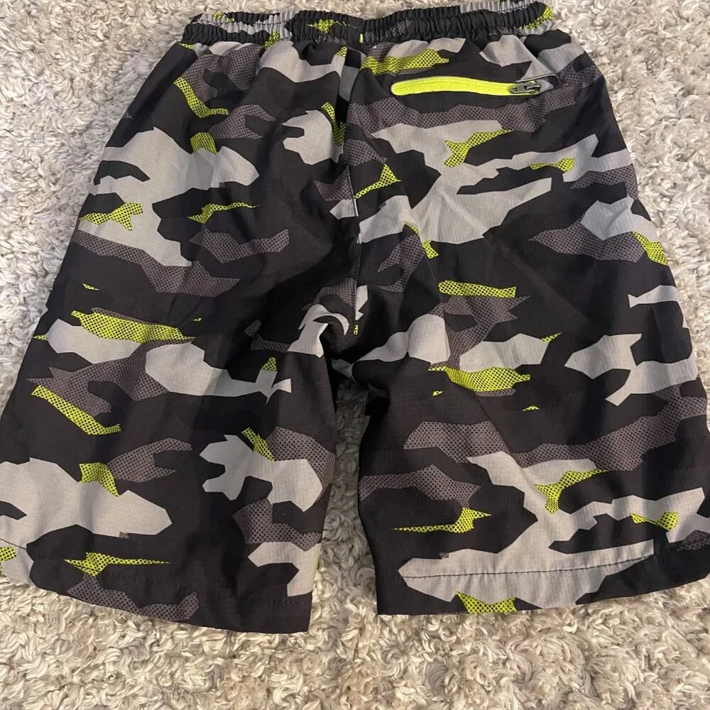 Eddie Bauer Boys Camo Swim Trunks S 7/8 NWOT - Picture 5 of 8